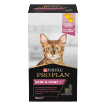 PRO PLAN® Cat Skin & Coat | Pele e Pelo Suplemento para Gato em Óleo