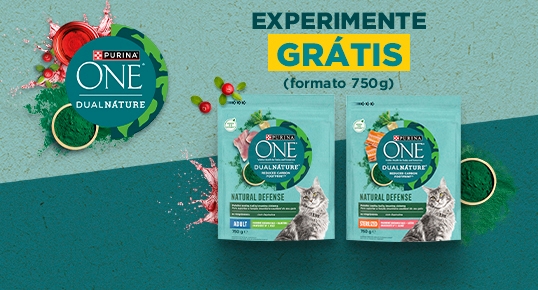 Experimente Grátis Purina ONE Dual Nature