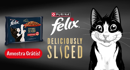 FELIX Deliciously Sliced - Amostra Grátis