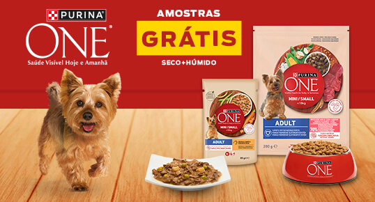 Purina ONE Mini/Small – Amostras Grátis