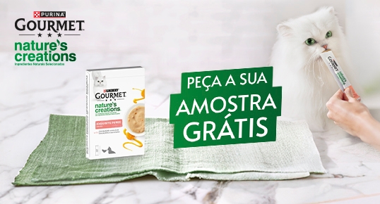 GOURMET Nature’s Creation Puré – Amostras Grátis