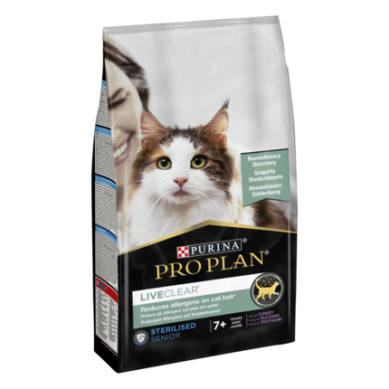 7613038046631 PRO PLAN LIVECLEAR Sterilised Senior 7+ Rico em Peru