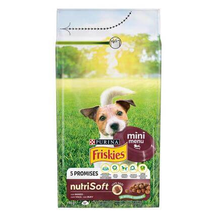 7613033995620 FRISKIES MINI MENU Nutrisoft - Seco Cão
