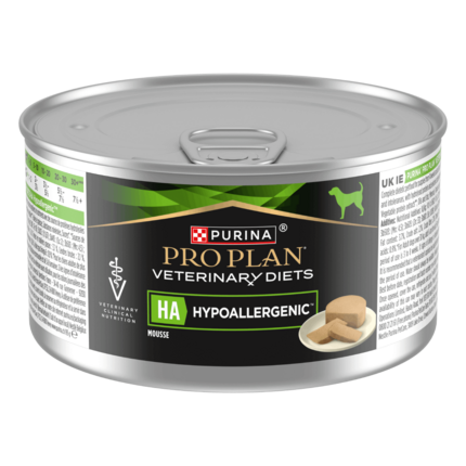 PRO PLAN VETERINARY DIETS Canine HA Hypoallergenic Mousse