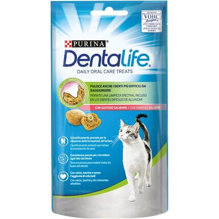 PURINA DENTALIFE Snack Dentário com Salmão para gato