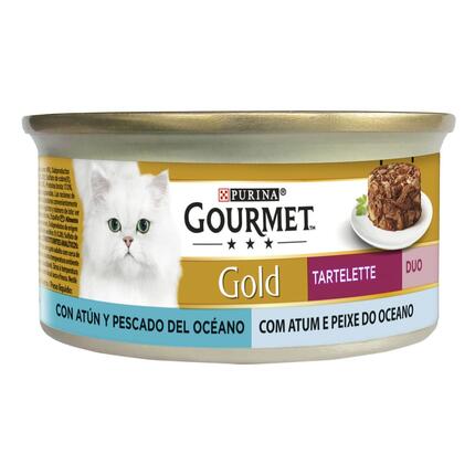 GOURMET Gold Tartelette DUO com Atum e Peixe do Oceano