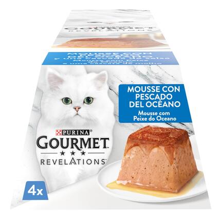 GOURMET Revelations Mousse com Peixe do Oceano e uma cascata de molho