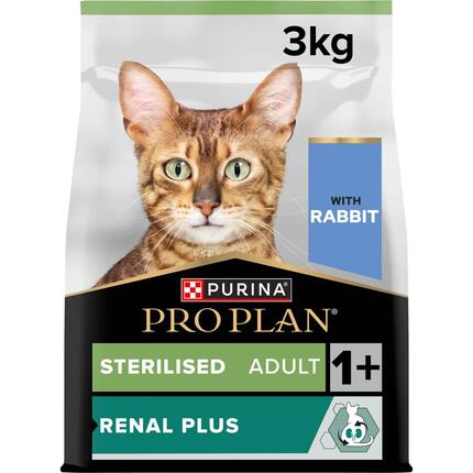 PRO PLAN Esterilizado Adulto 1+ RENAL PLUS Rico em Coelho