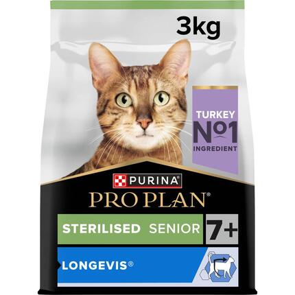 PRO PLAN Sterilised Sénior 7+ LONGEVIS® Rico em Peru