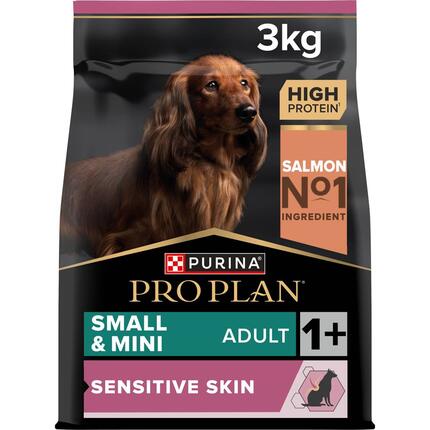PRO PLAN Cão Adulto Porte Pequeno & Mini Pele Sensível Rico em Salmão