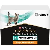 8445290046079 PRO PLAN VETERINARY DIETS Feline EN St/Ox Gastrointestinal Saquetas com Frango 
