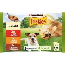7613036207317, 7613037203240 FRISKIES Gelatina Frango Vaca Borrego - Húmido Cão