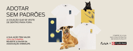 Coleção limitada PURINA x FUTAH