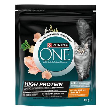 PURINA ONE® High Protein Rico em Frango - Alimento seco para gato
