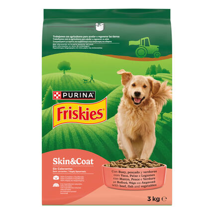 FRISKIES OMEGA Vaca e Peixe - Seco Cão