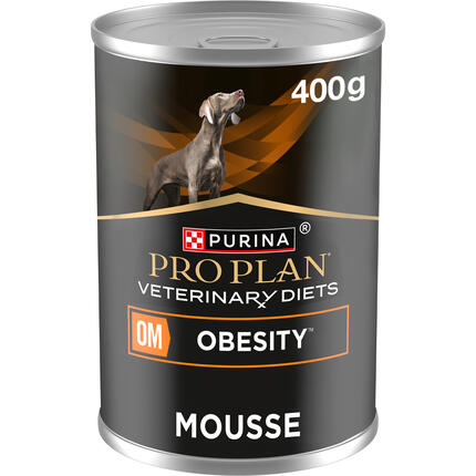 PRO PLAN VETERINARY DIETS Canine OM Obesity Management Mousse