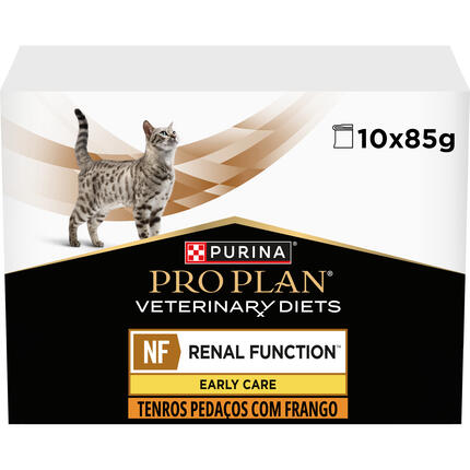 PRO PLAN VETERINARY DIETS Feline NF Renal Function EARLY CARE Saquetas com Frango