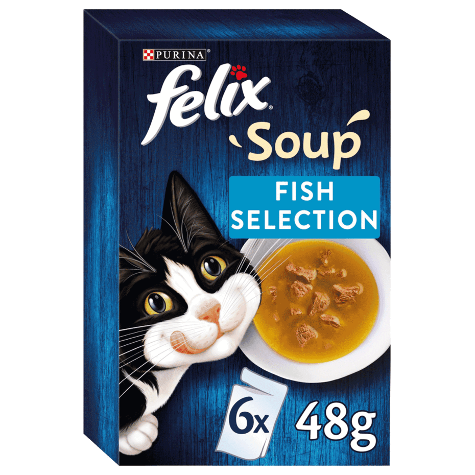 FELIX® Soup Fish Selection Cat Treats