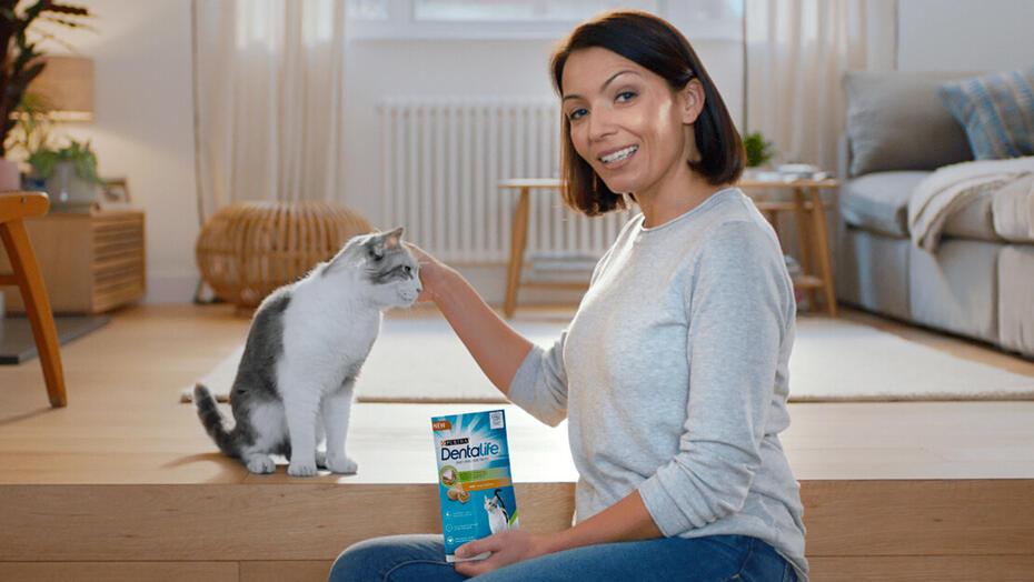 Snacks para gato Dentalife