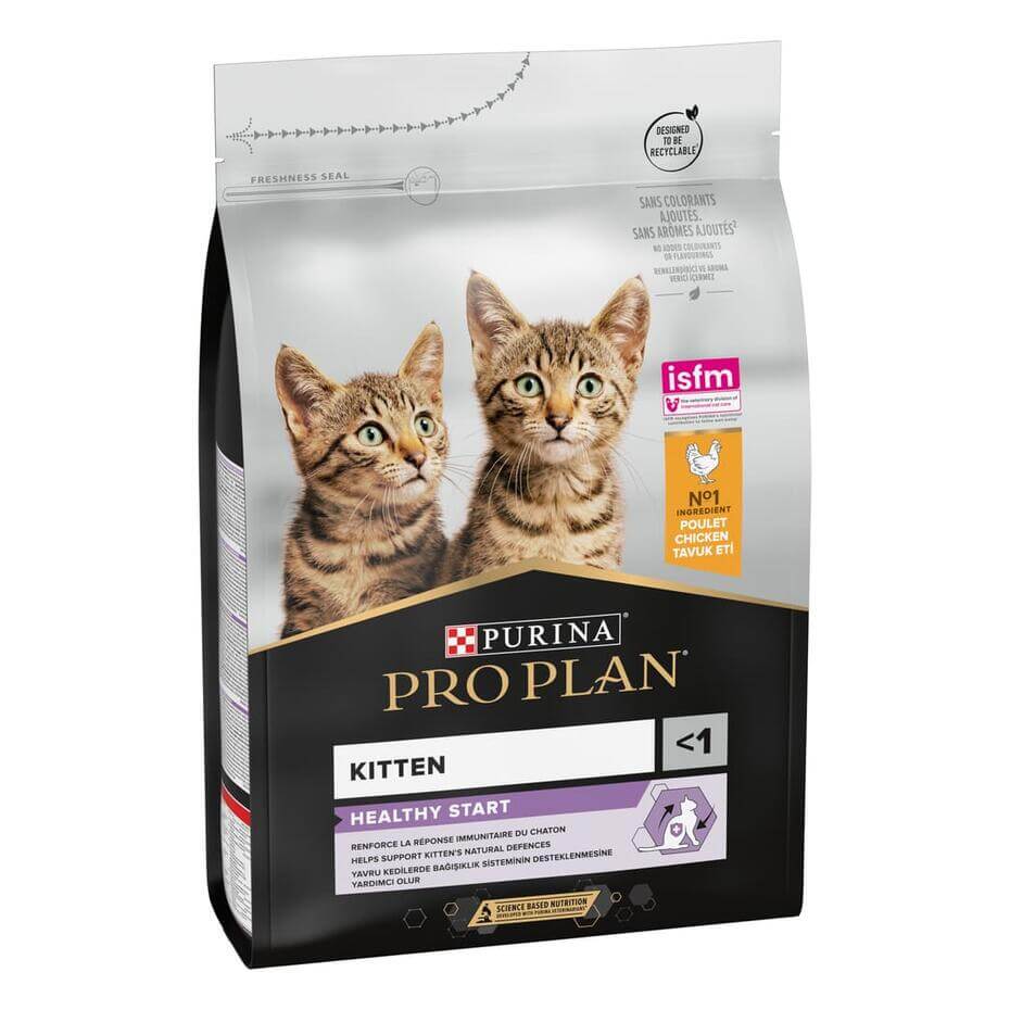 PRO PLAN Kitten | Gatinhos 1-12 meses HEALTHY START Rico em Frango