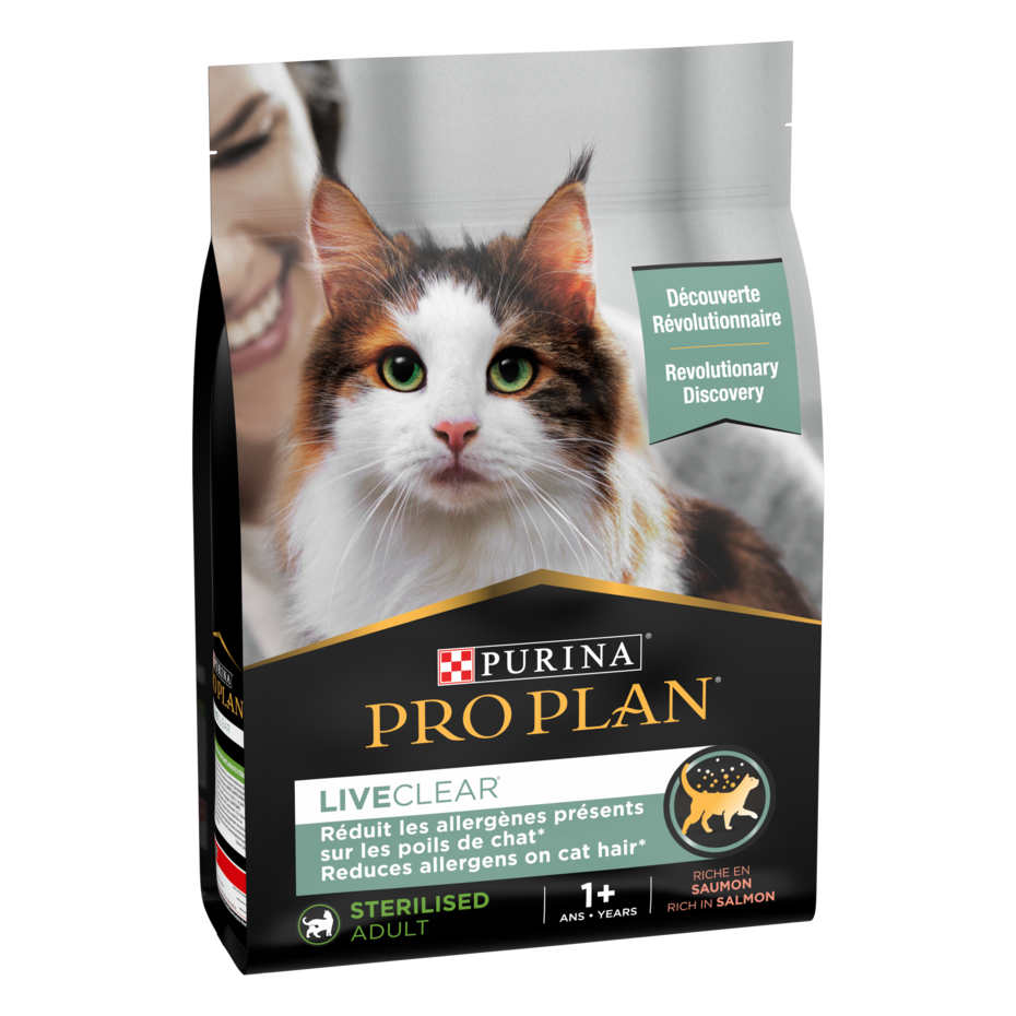 PRO PLAN LIVECLEAR Sterilised Adulto 1+ Rico em Salmão