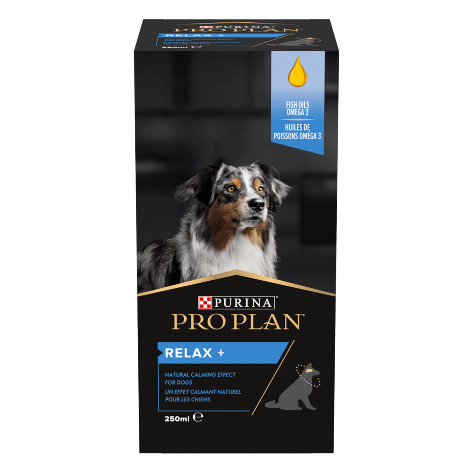 PRO PLAN® Cat Relax + Suplemento em óleo para cão