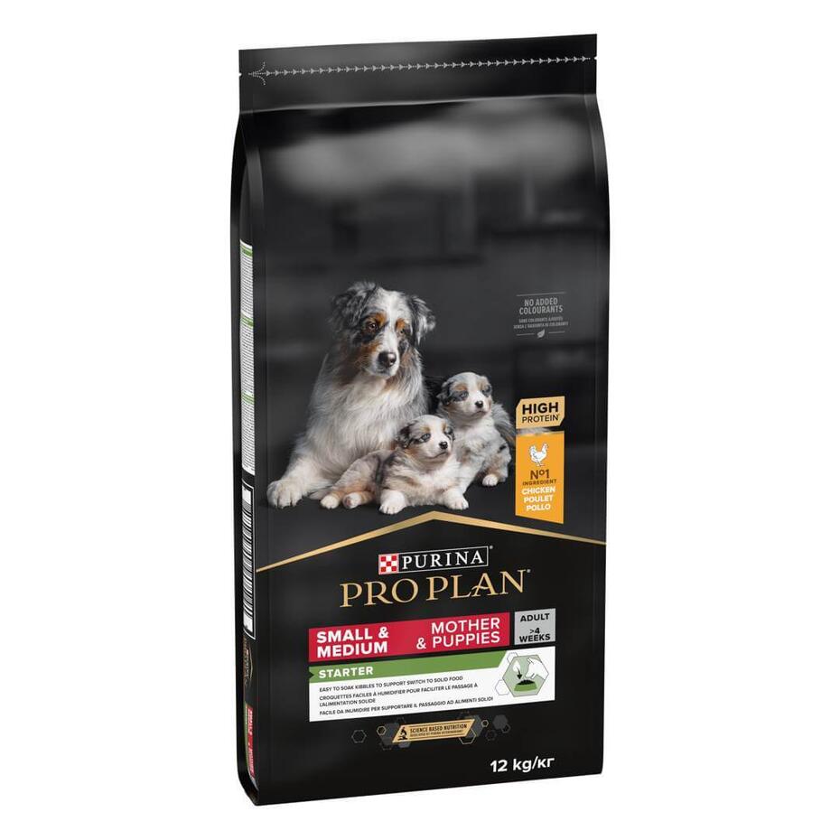 PRO PLAN Small & Medium Puppies & Mother Starter Rico em Frango 