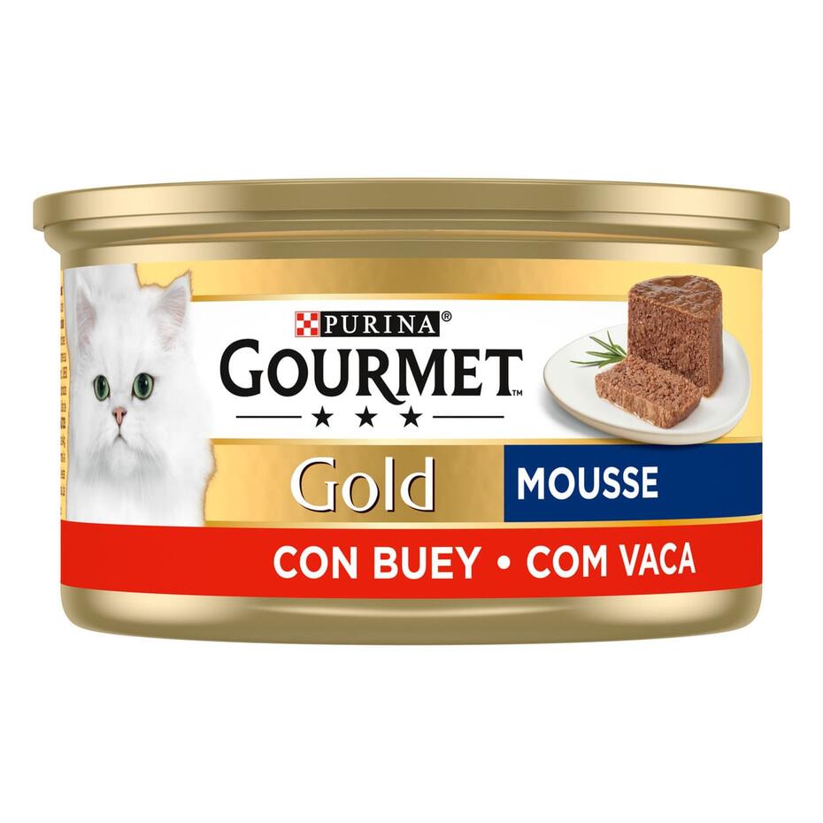 GOURMET Gold Mousse com Vaca