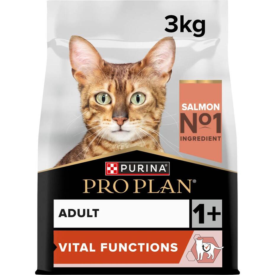 PRO PLAN Adulto 1+ VITAL FUNCTIONS | FUNÇÕES VITAIS Rico em Salmão