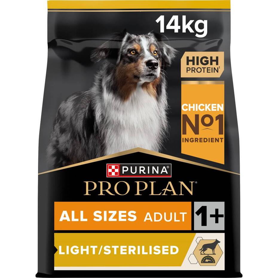 PRO PLAN Cão Adulto Todos os Portes Light/ Sterilised Rico em Frango