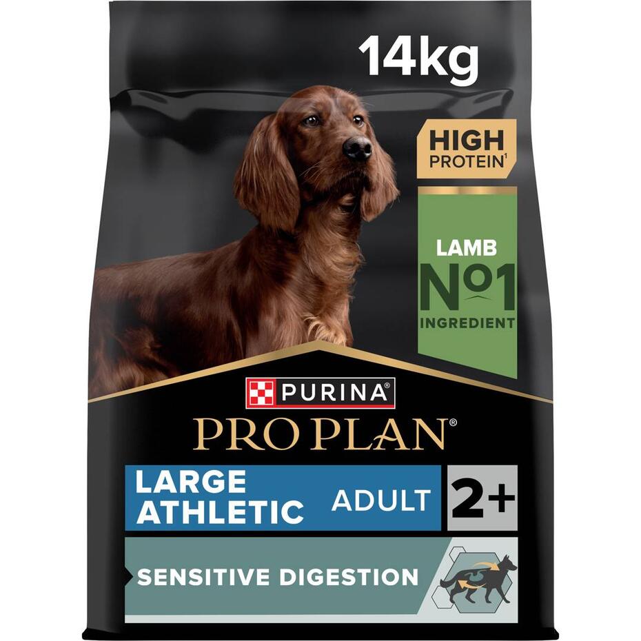 PRO PLAN Cão Grande Atlético Adulto com Digestão Sensível Rico em Borrego