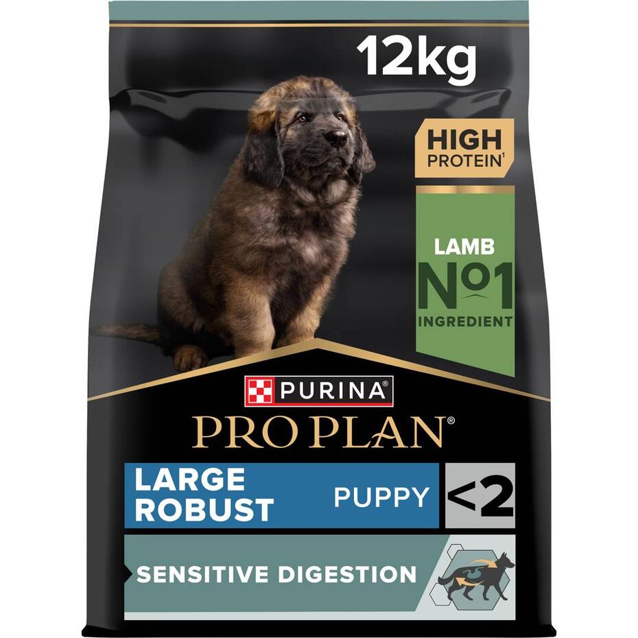 PRO PLAN Cachorro Porte Grande e Robusto Digestão Sensível Rico em Borrego