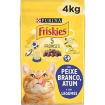 3010470181953 FRISKIES Peixe Branco e Atum - Gato Seco