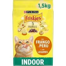 3222270158428, 7613032918729 FRISKIES Indoor Frango e Peru - Gato Seco