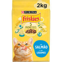 8002205352009 FRISKIES Salmão e Legumes - Gato Seco