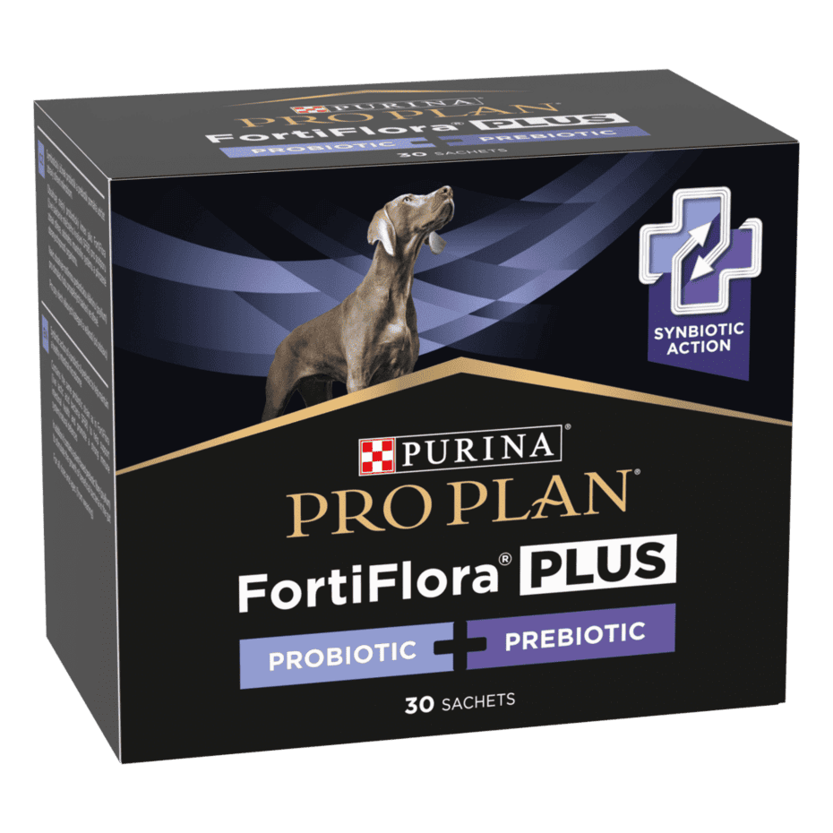 PRO PLAN® FortiFlora® PLUS Suplemento Probiótico e Prebiótico para cão