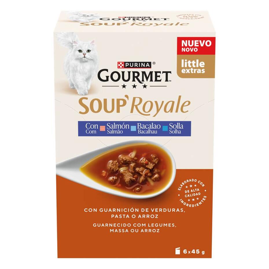 GOURMET Soup Royale Salmão, Bacalhau e Solha