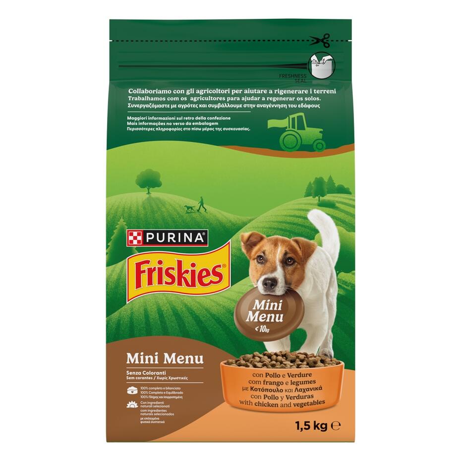 FRISKIES MINI MENU Frango - Seco Cão