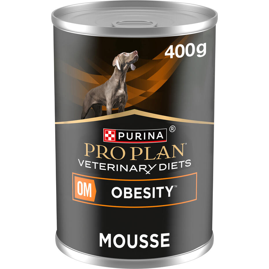 PRO PLAN VETERINARY DIETS Canine OM Obesity Management Mousse