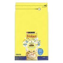 FRISKIES Esterilizado Salmão e Atum - Gato Seco