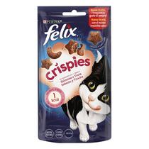 Felix Crispies Snacks Aromatizado com Salmão e Truta