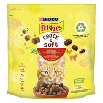 Alimento Seco Gato Adulto FRISKIES CROCK & SOFT Vaca e Frango | PURINA
