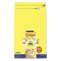 FRISKIES Esterilizado Frango e Peru - Gato Seco