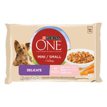 PURINA ONE Mini/Small Especial Digestão Delicada Receitas em Molho - Salmão