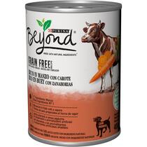 PURINA BEYOND Pedaços em Pate sem Cereais Rico em Vaca com Cenouras