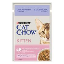 PURINA CAT CHOW Kitten Com Borrego em Molho