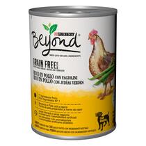 PURINA BEYOND Pedaços em Pate sem Cereais Rico em Frango com Feijão Verde