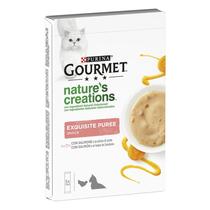 GOURMET Nature's Creations Snack Puré Com Salmão e uma pitada de Cenoura