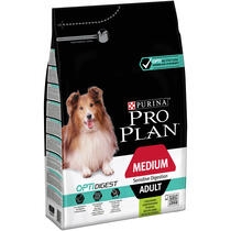 PRO PLAN Cão Médio Adulto com Digestão Sensível Rico em Borrego