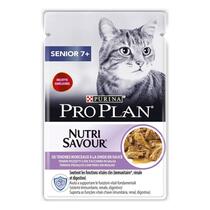 PRO PLAN SENIOR NutriSavour com peru em molho